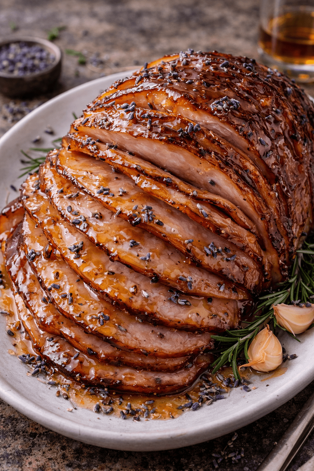 Honey - Lavender Glazed Ham - KnifeFaulk - Essentials