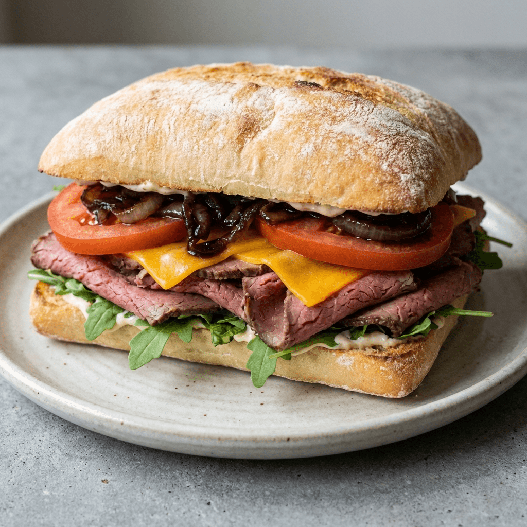 House - Made Roast Beef & Cheddar - KnifeFaulk - Essentials