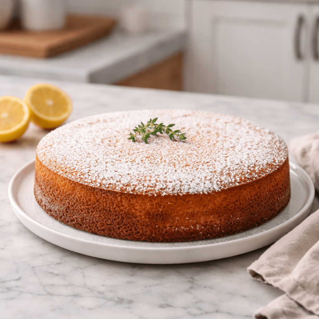 Lemon Olive Oil Cake - KnifeFaulk - Essentials