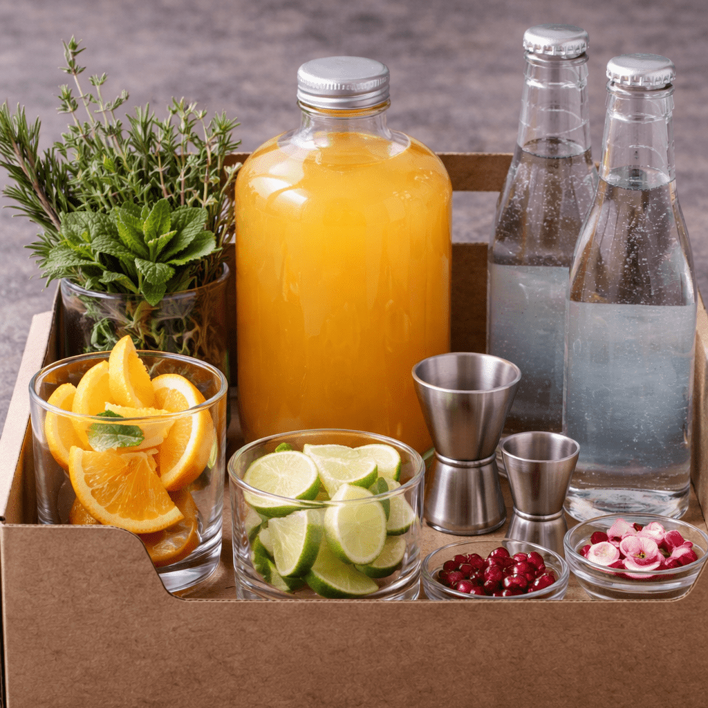 Mocktail Kit (Serves 6) - KnifeFaulk - Essentials