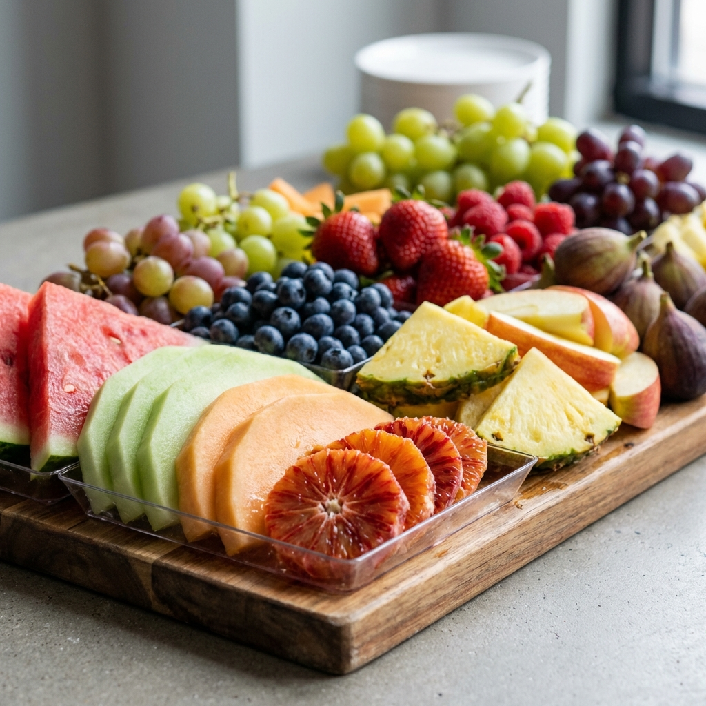 Season Sliced & Whole Fruit Display - KnifeFaulk - Essentials