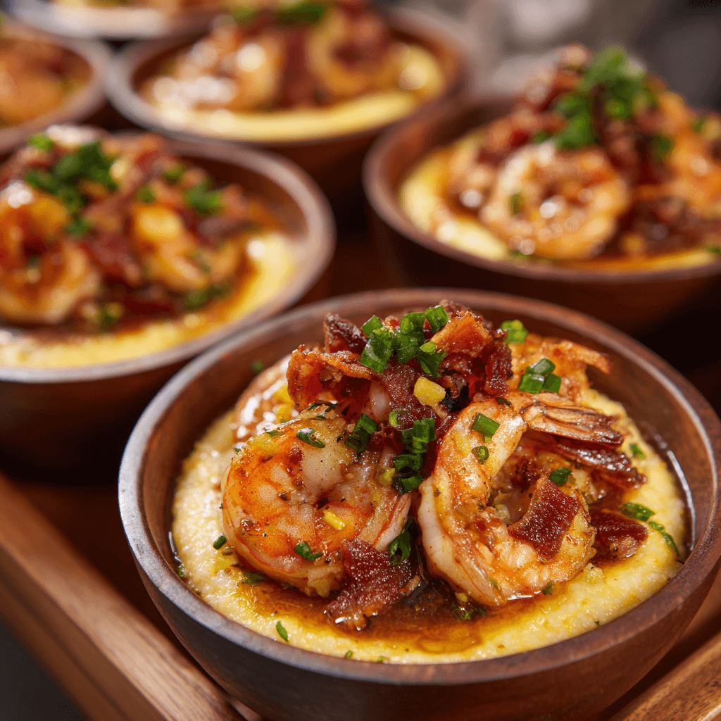 Southern Style Shrimp & Cheddar Stone Ground Grits - KnifeFaulk - Essentials